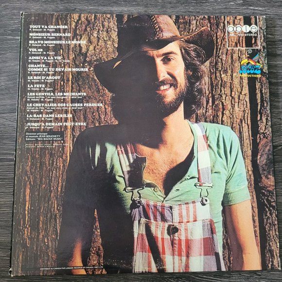 Fugain Et Le Big Bazar Vinyl - Fair Condition - Picture 2 of 6